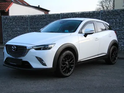 Gebraucht Mazda CX-3 Sports-Line 120 PS (88 kW) 2018 Weiß SUV