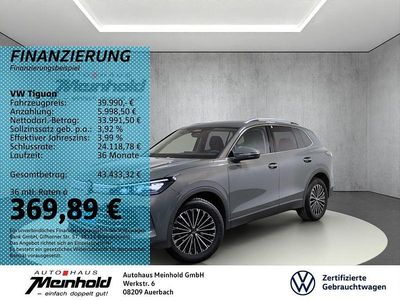 Grün Gebraucht 2024 VW Tiguan Elegance SUV | 39.990 € (Teuer)