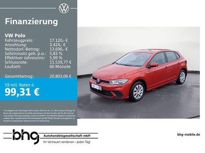 Usata VW Polo Life 80 CV (58 kW) 2025 Rosso Utilitaria