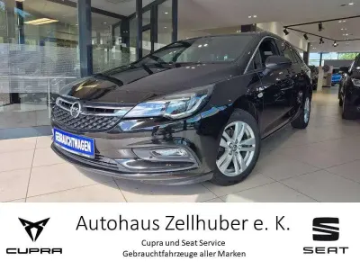 Gebraucht Opel Astra 125 PS (91 kW) 2017 Schwarz Kombi