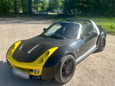 Gebraucht Smart Roadster 82 PS (60 kW) 2003 Schwarz Cabrio