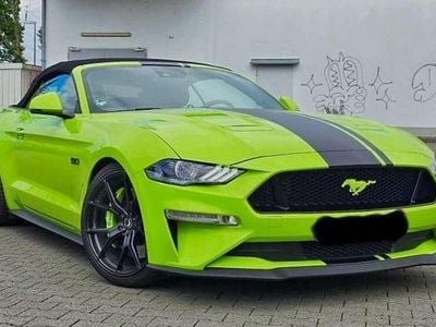 Grün Gebraucht 2020 Ford Mustang GT Convertible Cabrio | 41.800 € (Fairer Preis)