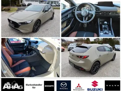 Neu Mazda 3 Nagisa 140 PS (102 kW) 2025 Zircon sand Limousine