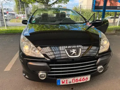 Gebraucht Peugeot 307 CC 140 PS (102 kW) 2008 Schwarz Cabrio