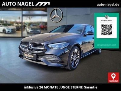 Usata Mercedes C300e Avantgarde 313 CV (230 kW) 2023 Nero Berlina