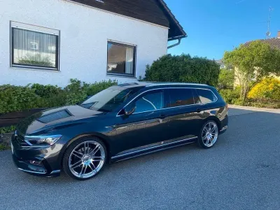 Brugt VW Passat R-line 190 HK (139 kW) 2020 Sort Stationcar