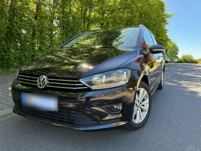 Gebraucht VW Golf Sportsvan Comfortline 150 PS (110 kW) 2014 Schwarz Van / Kleinbus