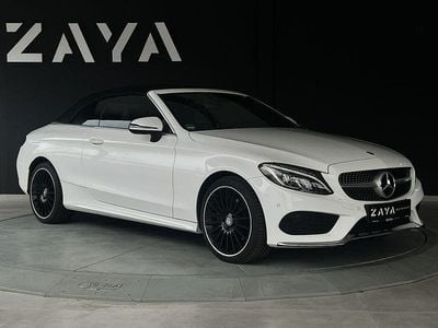 Gebraucht Mercedes C220 AMG 170 PS (125 kW) 2016 Polar white Cabrio