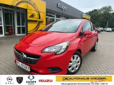 Gebraucht Opel Corsa Edition 69 PS (50 kW) 2019 Lava rot Kleinwagen