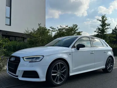 Gebraucht Audi A3 S-Line 150 PS (110 kW) 2020 Weiß Limousine