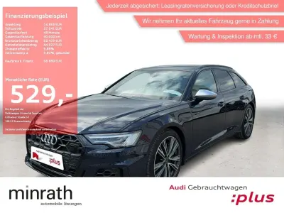 Usata Audi S6 Ambiente 344 CV (253 kW) 2024 Blu Station wagon