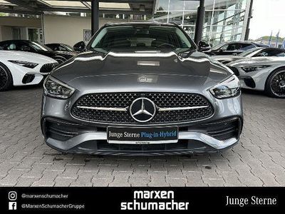 Gebraucht Mercedes C300e Business 313 PS (230 kW) 2023 Lack selenitgrau Kombi