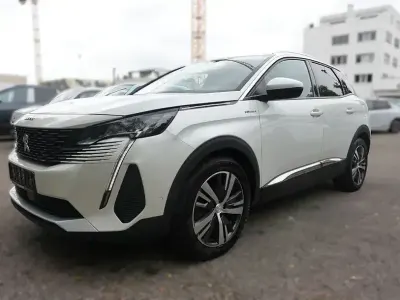 Gebraucht Peugeot 3008 299 PS (219 kW) 2021 Lack weiss perlglänzend/metallic lackier (metallic) SUV