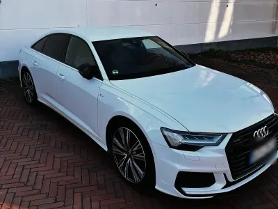 Używany Audi A6 S-line plus 367 KM (269 kW) 2021 Biały Sedan/Limuzyna
