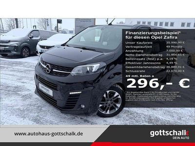 Schwarz Gebraucht 2020 Opel Zafira Life Elegance Van / Kleinbus | 35.990 € (Teuer)