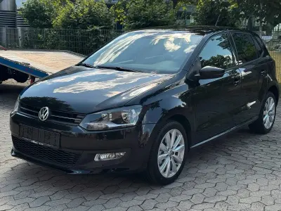 Gebraucht VW Polo Style 105 PS (77 kW) 2010 Schwarz Kleinwagen
