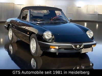 Gebraucht Alfa Romeo Spider 103 PS (75 kW) 1986 Schwarz Cabrio