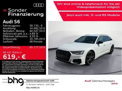 Gebraucht Audi S6 Comfort 344 PS (253 kW) 2024 Gletscherweiß metallic Kombi