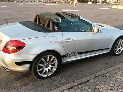 Usata Mercedes SLK200 163 CV (119 kW) 2004 Argento Cabrio