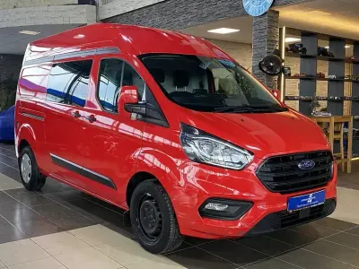 Gebraucht Ford Transit Custom Trend 131 PS (96 kW) 2021 Rot Van / Kleinbus