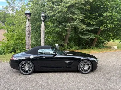 Gebraucht Mercedes SLS AMG AMG 571 PS (419 kW) 2011 Schwarz Cabrio