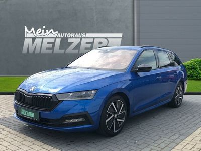 Gebraucht Skoda Octavia Sport 150 PS (110 kW) 2022 Raceblau met. Kombi