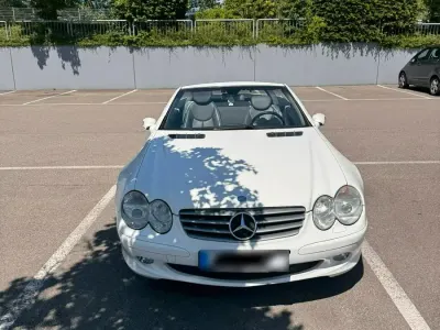 Gebraucht Mercedes SL350 245 PS (180 kW) 2004 Weiß Cabrio