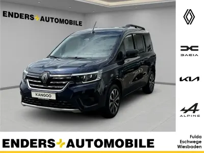 Neu Renault Kangoo Techno 131 PS (96 kW) 2026 Blau Van / Kleinbus