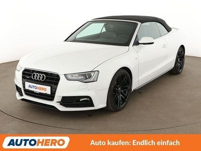 Second-hand Audi A5 Cabriolet S-Line 190 CP (139 kW) 2016 Alb Cabrio