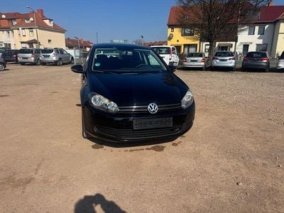 Gebraucht VW Golf VI Trendline 80 PS (58 kW) 2009 Schwarz Kleinwagen