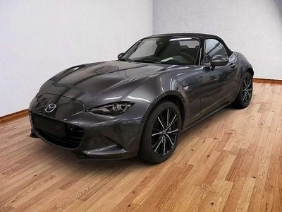 Gebraucht Mazda MX5 Exclusive-Line 184 PS (135 kW) 2024 Machine gray / matrixgrau Cabrio