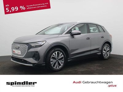 Taifungrau metallic Gebraucht 2022 Audi Q4 e-tron Advanced SUV | 33.180 € (Etwas zu teuer)