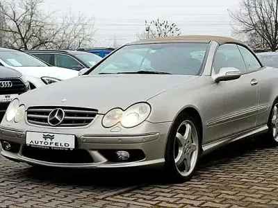 Brugt Mercedes CLK500 306 HK (225 kW) 2005 Guld Cabriolet