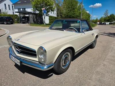 Gebraucht Mercedes 230 150 PS (110 kW) 1964 Beige Cabrio