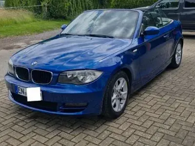 Gebraucht BMW 120 Cabriolet Sport Line 170 PS (125 kW) 2008 Blau Cabrio