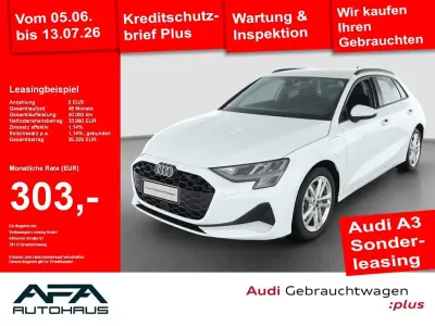 Gebraucht Audi A3 Advanced 204 PS (150 kW) 2025 Weiß Limousine