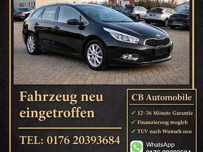 Gebraucht Kia Ceed Sportswagon Edition 7 135 PS (99 kW) 2014 (1k) black pearl Kombi