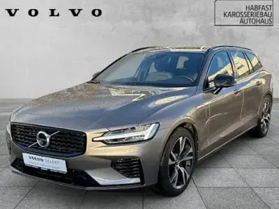 Brugt Volvo V60 R-Design 350 HK (257 kW) 2020 Grå Stationcar