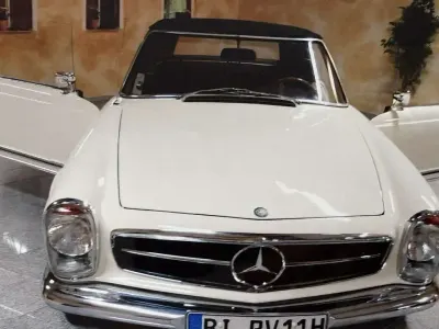Gebraucht Mercedes 230 163 PS (119 kW) 1965 Weiß Cabrio