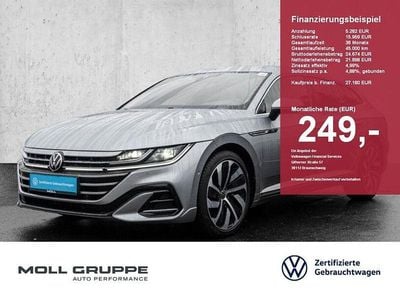 Gebraucht VW Arteon R-line 150 PS (110 kW) 2022 Pyritsilber (metallic) Kombi