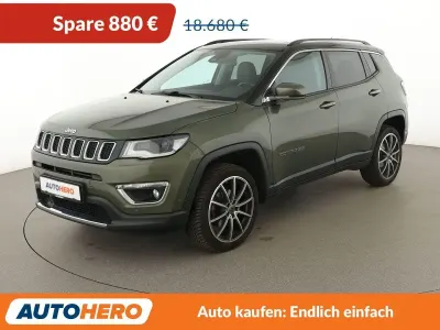 Käytetty Jeep Compass Limited 170 HP (125 kW) 2020 Vihreä Katumaasturi