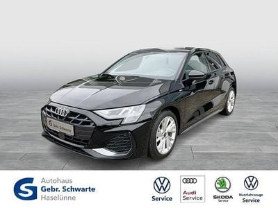 Schwarz Gebraucht 2025 Audi A3 S-Line Limousine | 33.970 € (Superpreis)