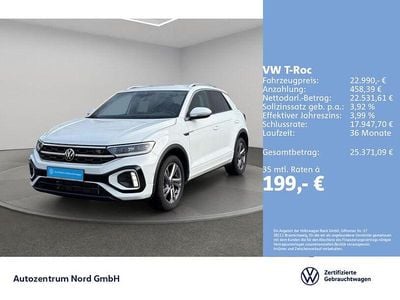 Weiß Gebraucht 2024 VW T-Roc Beats SUV | 22.990 € (Fairer Preis)