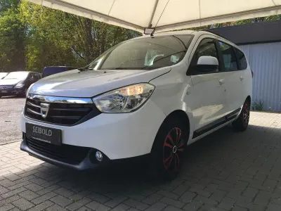 Usata Dacia Lodgy Lauréate 102 CV (75 kW) 2016 Bianco Monovolume