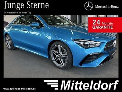 Gebraucht Mercedes CLA200 Advanced Plus 150 PS (110 kW) 2023 Lack hyperblau Coupé