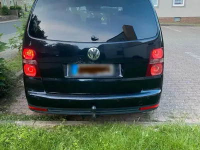 Gebraucht VW Touran 2007 Schwarz Van / Kleinbus