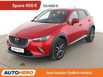 Gebraucht Mazda CX-3 Sports-Line 120 PS (88 kW) 2018 Rot SUV