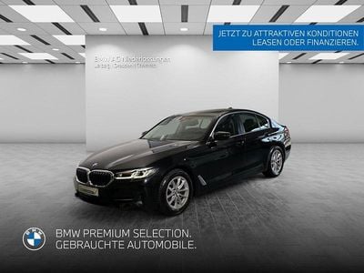 Brugt BMW 520 190 HK (139 kW) 2021 Sort Sedan