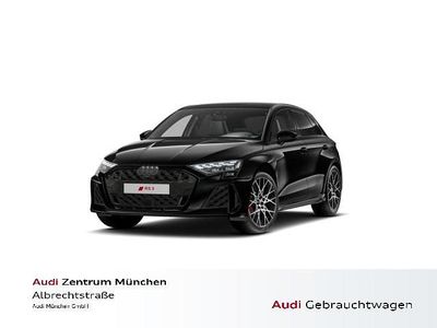 Mythosschwarz metallic Gebraucht 2025 Audi RS3 Sportback Ambiente Kleinwagen | 70.261 € (Fairer Preis)