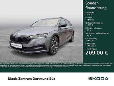 Gebraucht Skoda Octavia SportLine 150 PS (110 kW) 2023 Grau Kombi